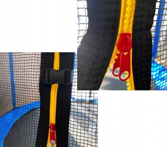 Batutas su Kopetėlėmis ir Apsauginiu Tinklus 252cm I JUMP