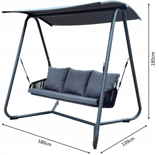 SODO SŪPYNĖS „SUIGI“ – ANTRACITO SPALVOS