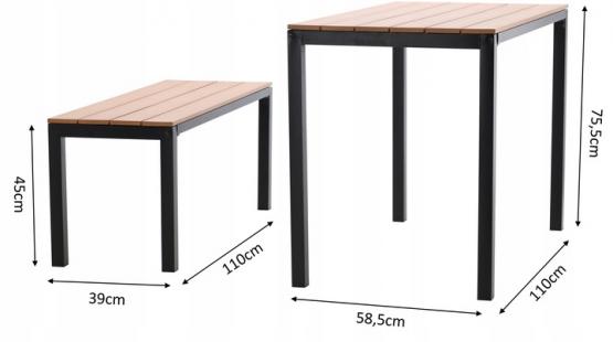 Sodo Baldų Komplektas I GARDEN LINE