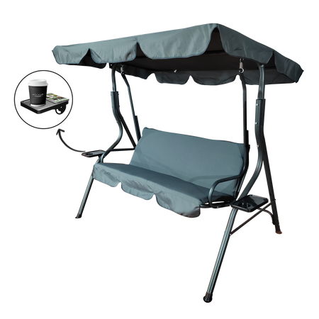 3 vietų Supynės su reguliuojamu stogeliu I „SUIGI“