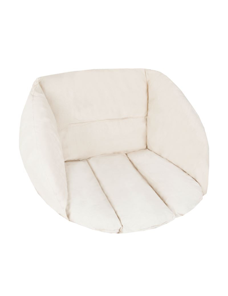 Pakabinamos pintos supynės BOHO + 2x XXL pagalvės (Smėlio)