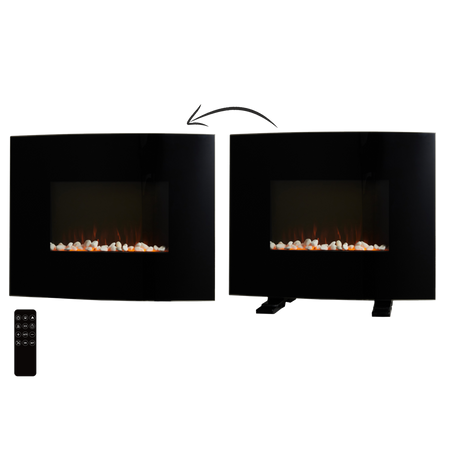 Sieninis Židinys I Flame Effect