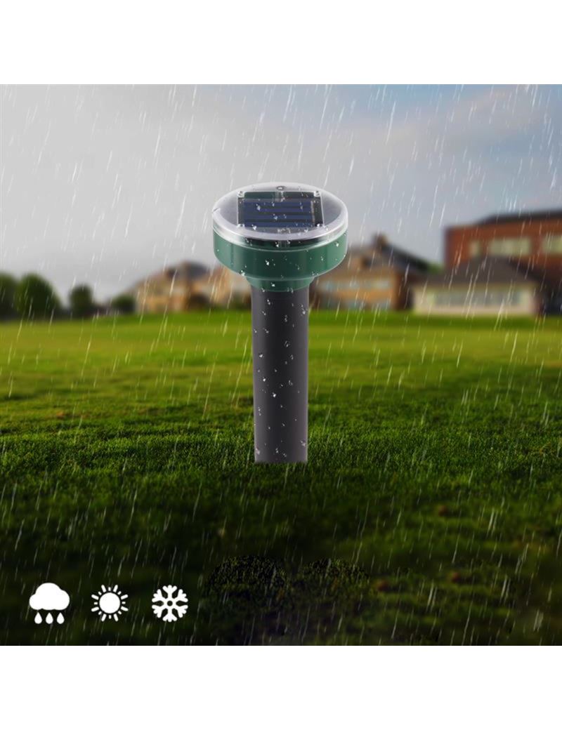 Saulės kintamo dažnio kurmių ir graužikų repelentas 2vnt, John Green