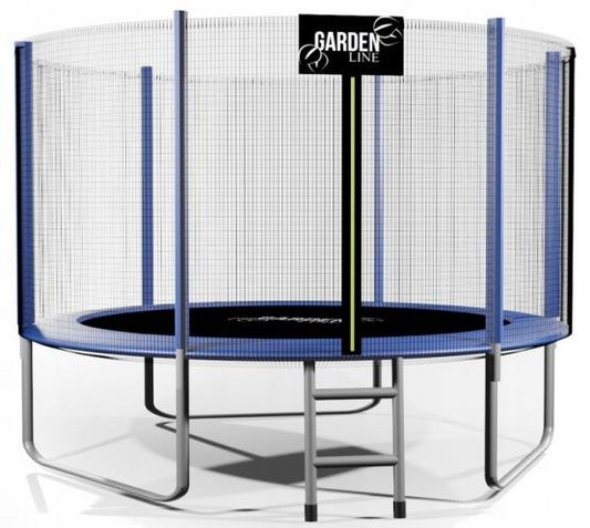 Batutas su Kopetėlėmis ir Apsauginiu Tinklus 252cm I JUMP