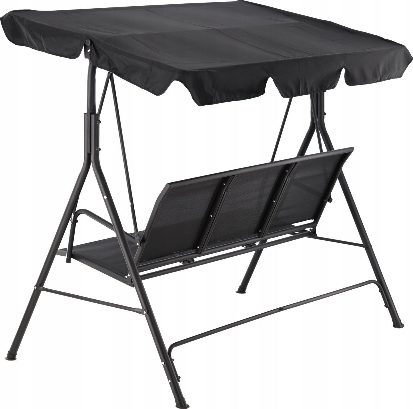 Sodo sūpynės su tekstileno sėdyne ir stogeliu I SUIGI