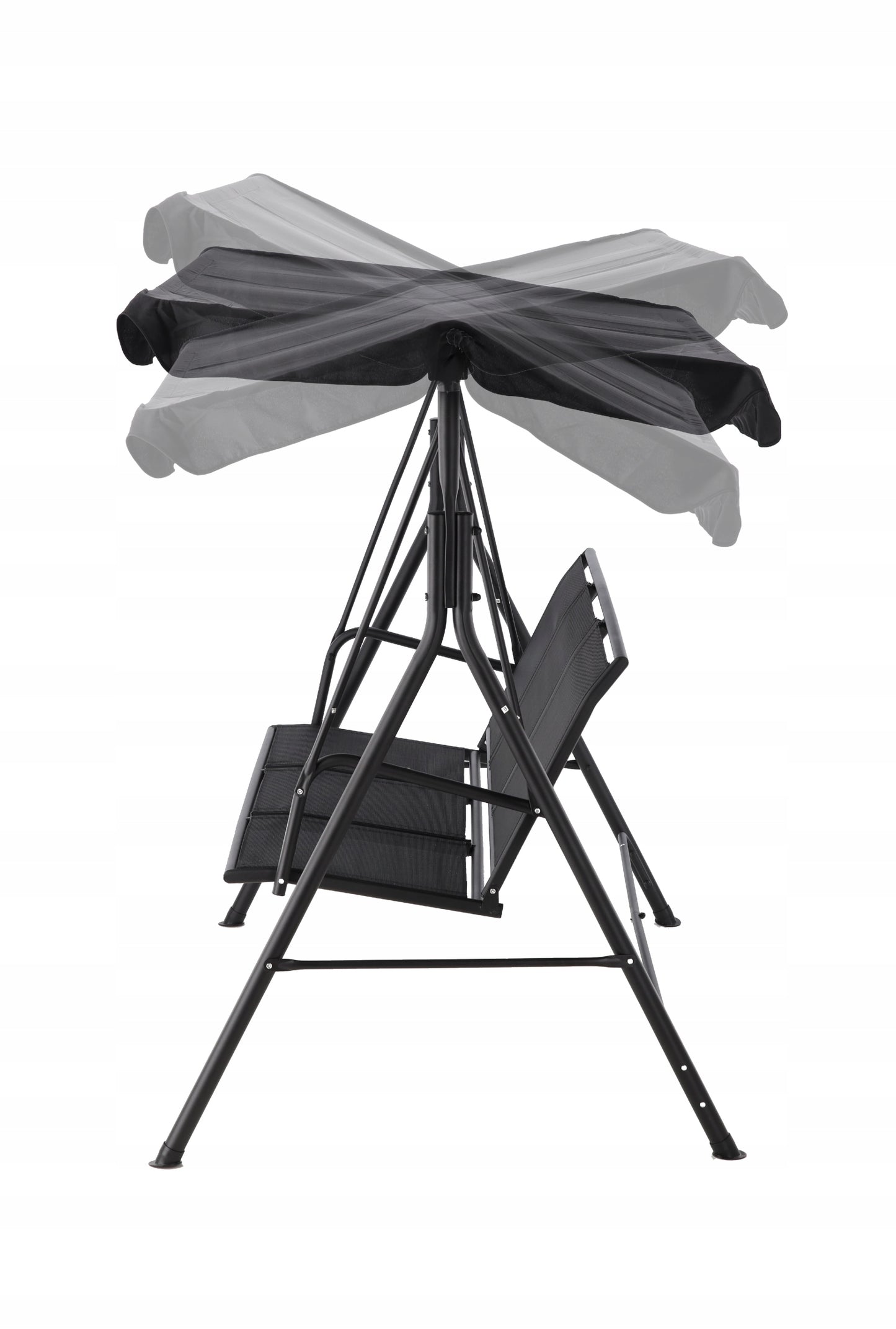 Sodo sūpynės su tekstileno sėdyne ir stogeliu I SUIGI