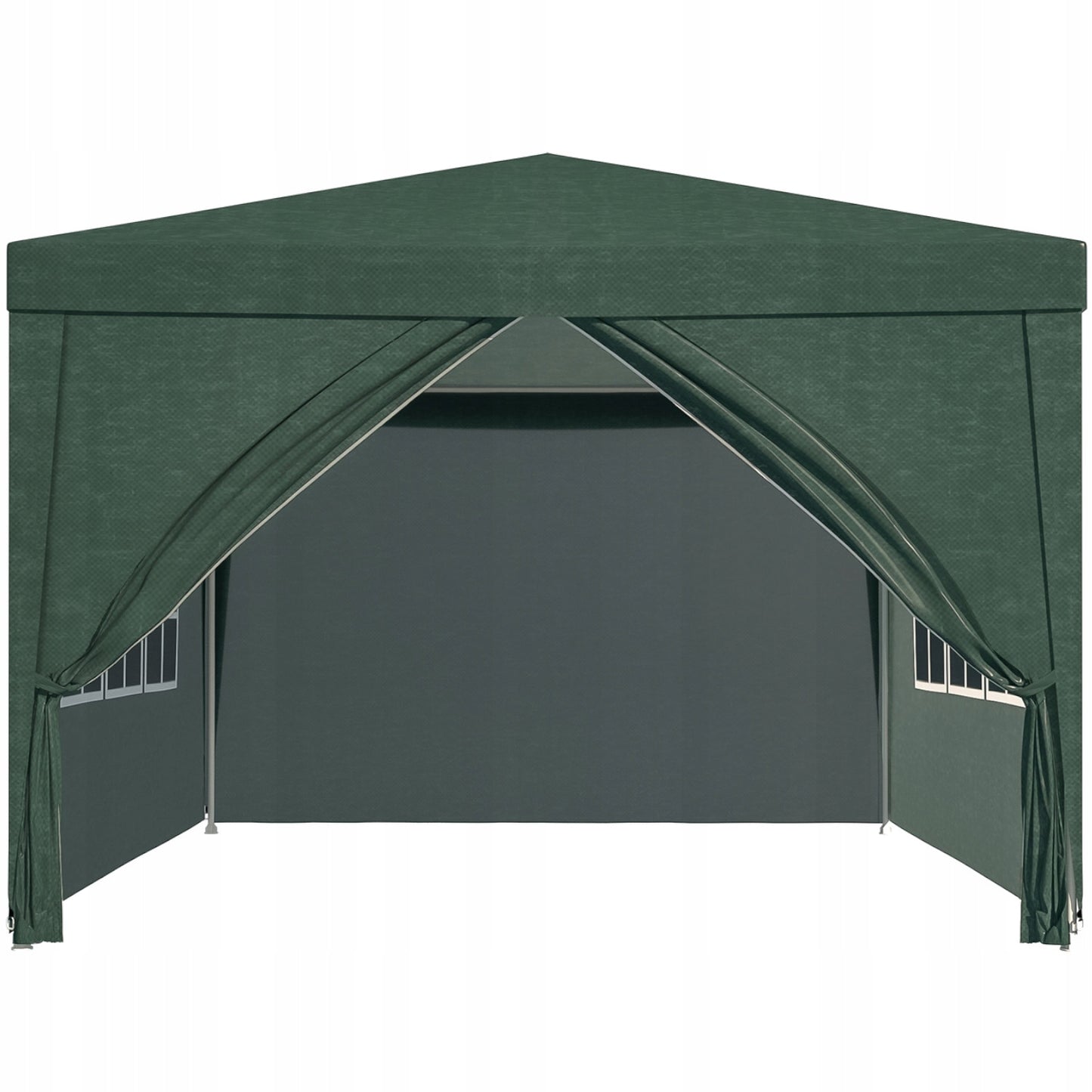 Sodo Pavėsinė 3x3 m su 4 sienelėmis ir langais – UV50 apsauga