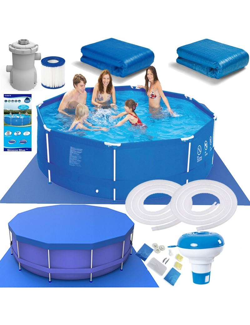 Sodo baseinas 305x76cm MAXY komplektas