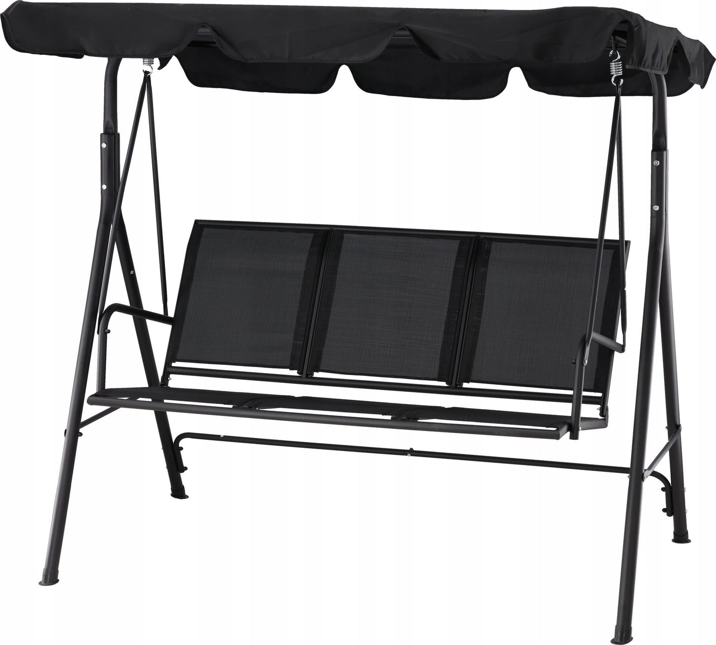 Sodo sūpynės su tekstileno sėdyne ir stogeliu I SUIGI