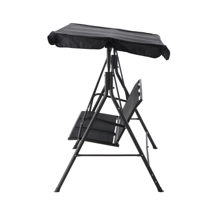 Sodo sūpynės su tekstileno sėdyne ir stogeliu I SUIGI