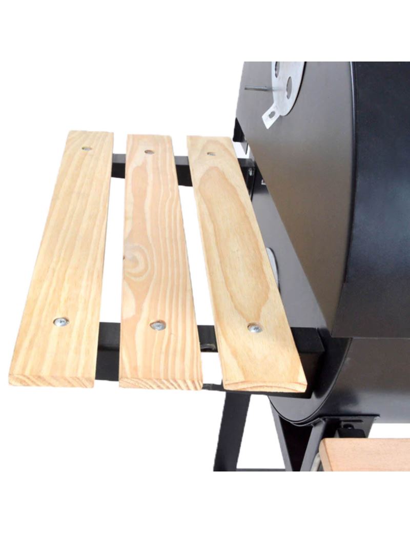 Sodo grilius su ratukais ir XXL dydžio dangčiu