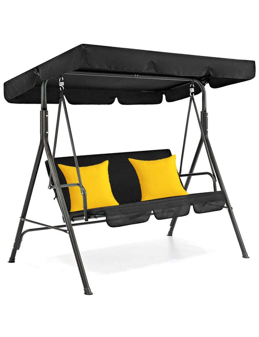 3 Vietų sodo sūpynės + 2 pagalvėlės