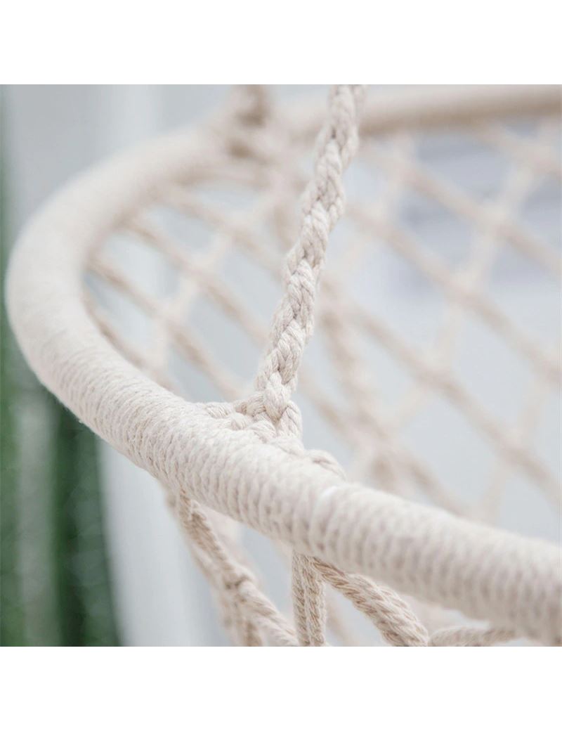 Pakabinamos pintos sūpynės BOHO 80cm + Pagalvė