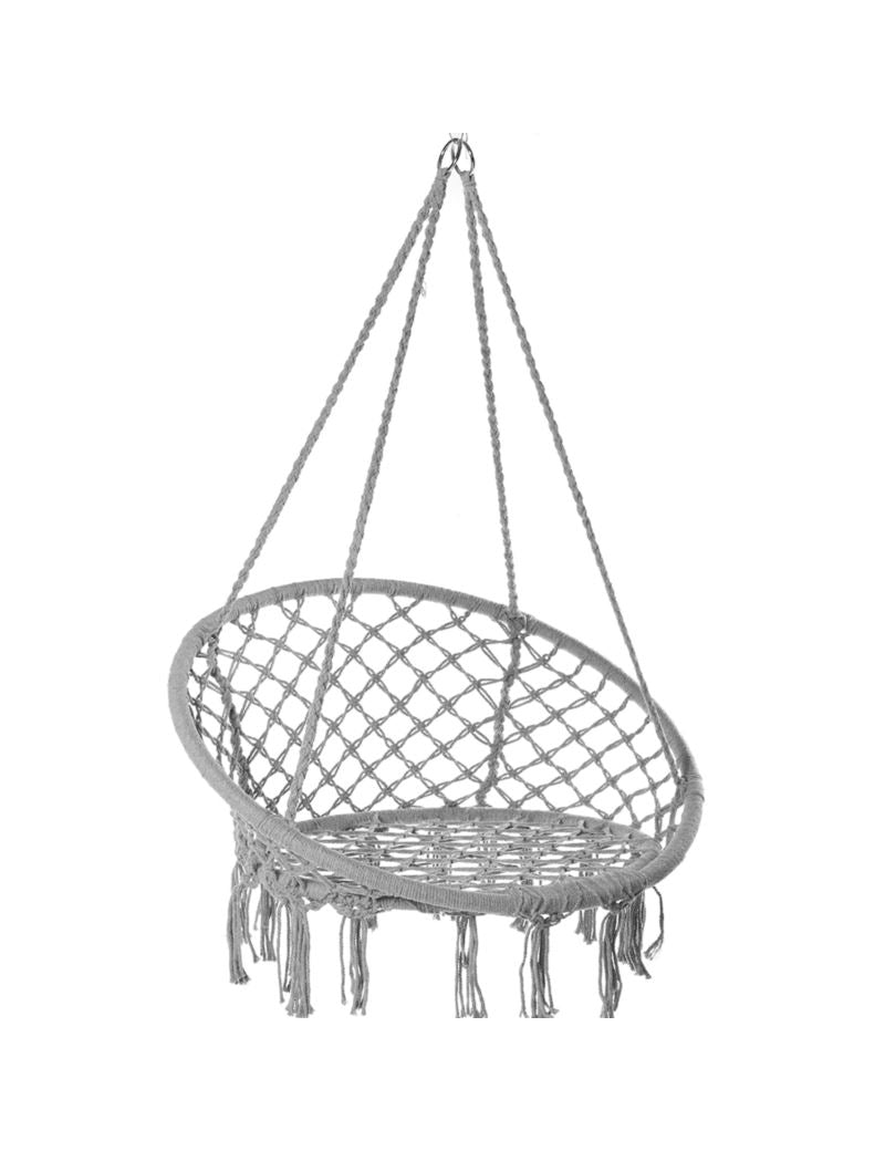 Pakabinamas pintos supynės BOHO (Pilka)