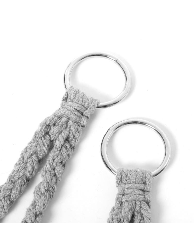 Pakabinamas pintos supynės BOHO (Pilka)