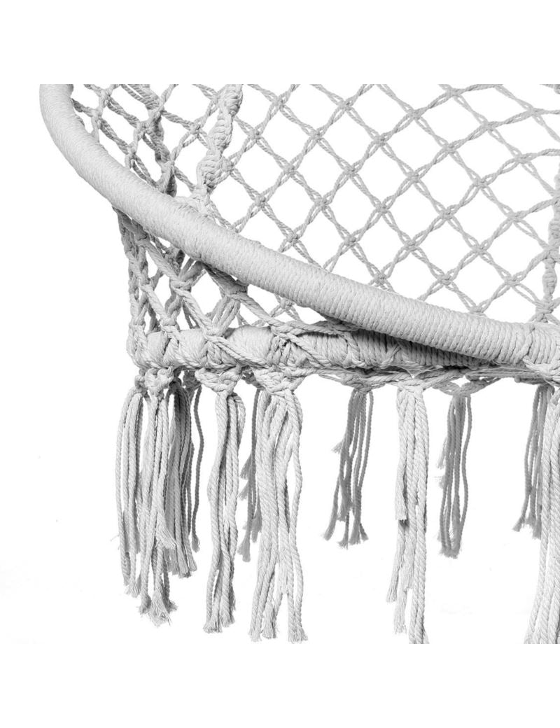 Pakabinamas pintos supynės BOHO (Pilka)