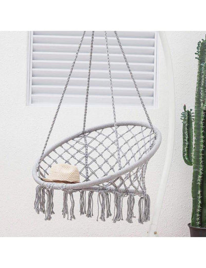 Pakabinamas pintos supynės BOHO (Pilka)