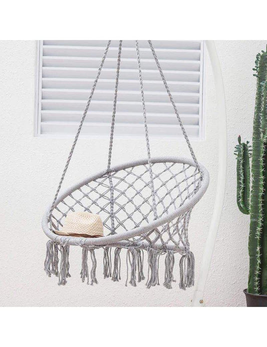 Pakabinamas pintos supynės BOHO (Pilka)