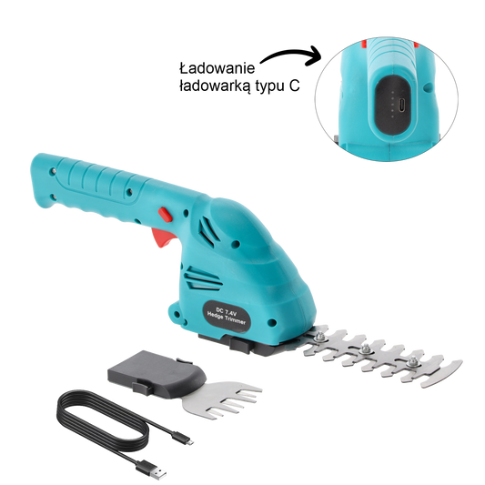 Akumuliatorinės sodo žirklės I GardenLine 2in1