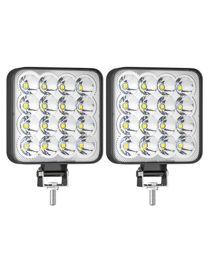 Papildoma LED lempa ant automobilio 48W
