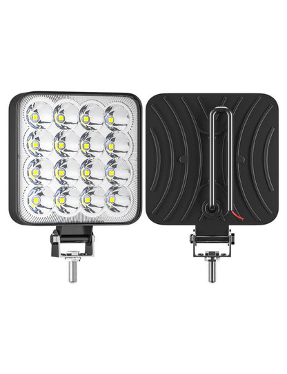 Papildoma LED lempa ant automobilio 48W