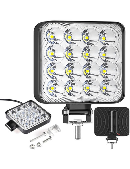 Papildoma LED lempa ant automobilio 48W