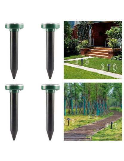 Saulės kintamo dažnio kurmių ir graužikų repelentas 2vnt, John Green