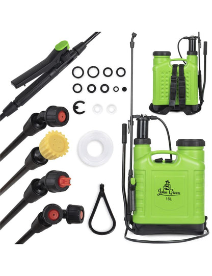 Sodo slėginis purkštuvas ant peties 16L, John Green