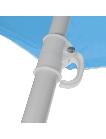 Paplūdimio skėtis, Sulankstomas, 180cm, Mėlynas