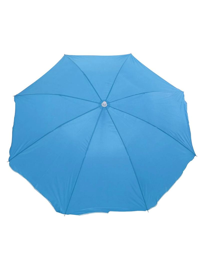 Paplūdimio skėtis, Sulankstomas, 180cm, Mėlynas