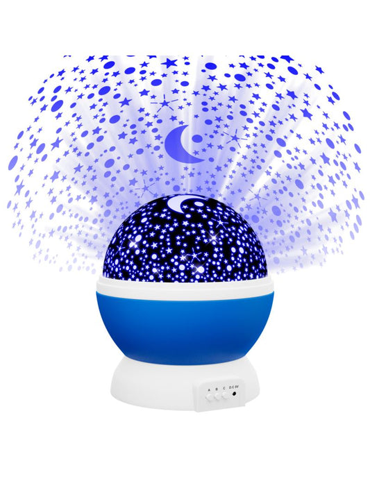 Naktinė lempa – žvaigždžių projektorius 2in1