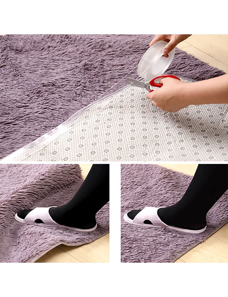 Nano Dvipusė Lipni Juosta | 5m x 3cm | Skaidri, Daugkartinio Naudojimo