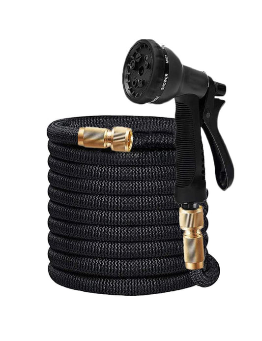 15m Ištempiama sodo žarna + Jungtys + Pistoletas, John Green