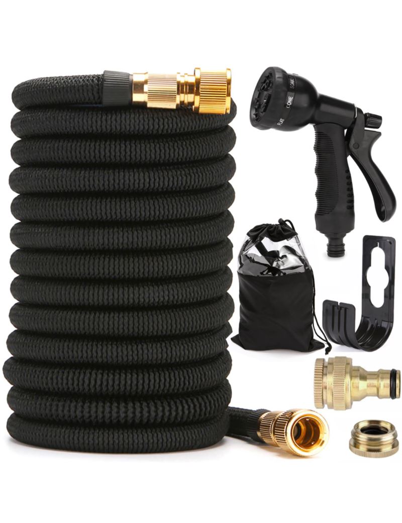 22m Ištempiama sodo žarna + Jungtys + Pistoletas, John Green