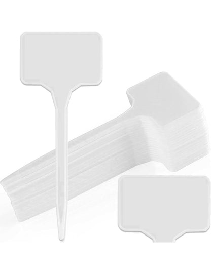 Baltos augalų etiketės John Green, 50vnt.