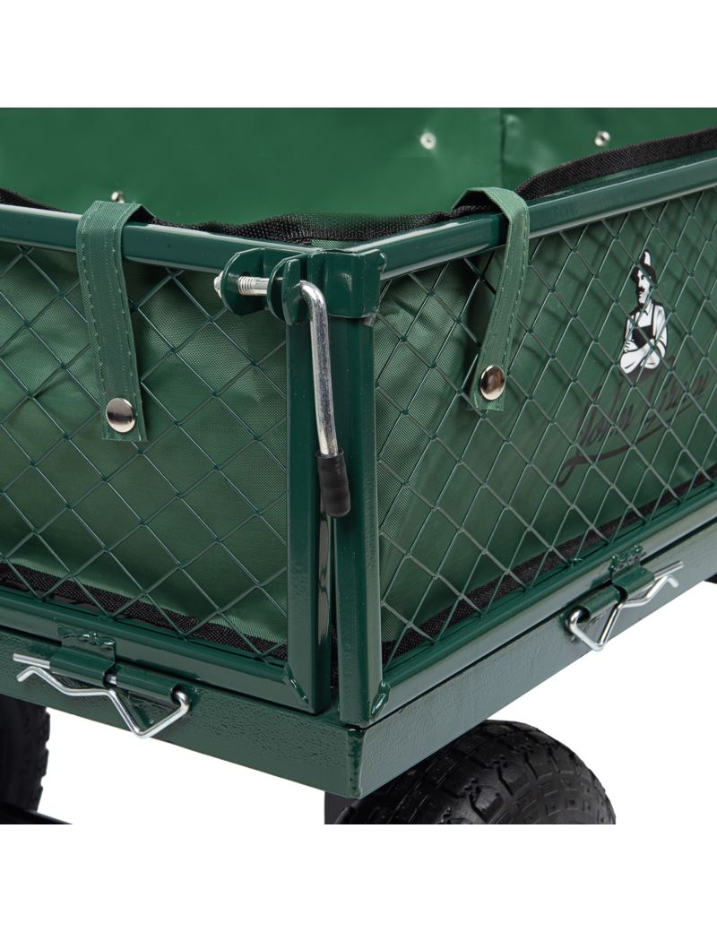 Sodo transportavimo vežimėlis su nuleidžiamais bortais, John Green