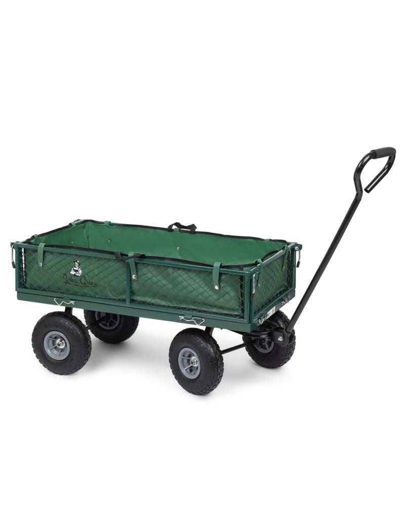Sodo transportavimo vežimėlis su nuleidžiamais bortais, John Green