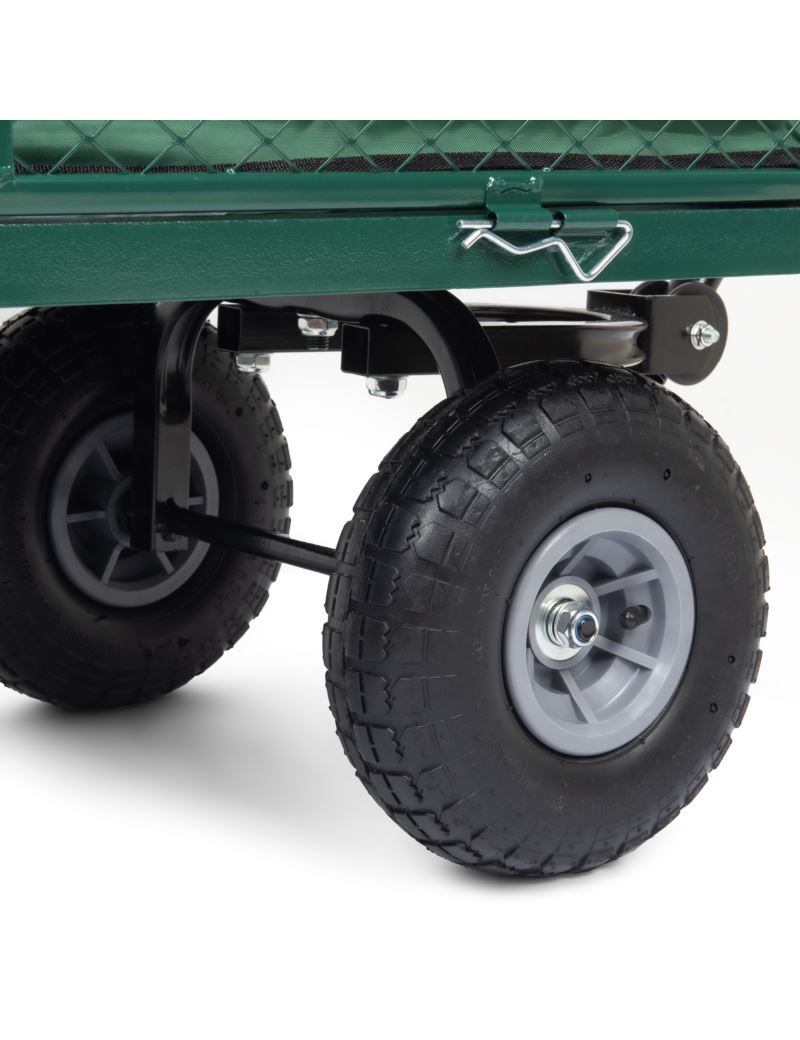 Sodo transportavimo vežimėlis su nuleidžiamais bortais, John Green