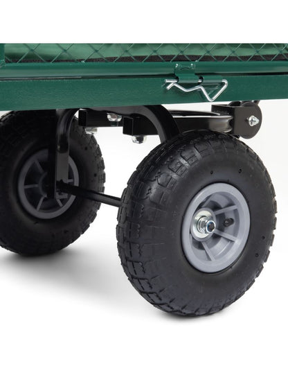 Sodo transportavimo vežimėlis su nuleidžiamais bortais, John Green