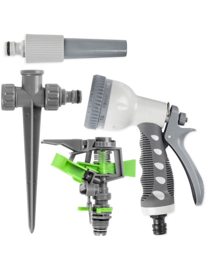 Vežimėlis + 50m Sodo žarna + Pistoletas + Purkštuvas, John Green