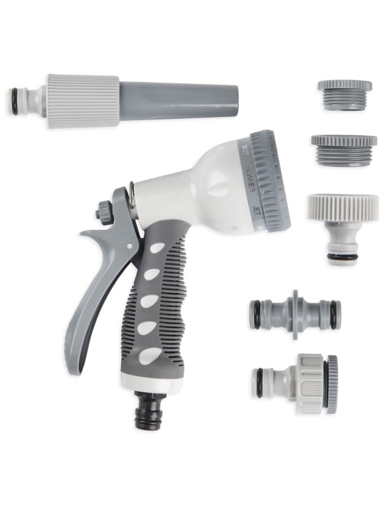 Vežimėlis + 50m Sodo žarna + Pistoletas + Purkštuvas, John Green