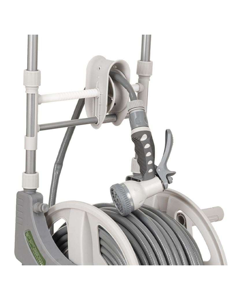 Vežimėlis + 50m Sodo žarna + Pistoletas + Purkštuvas, John Green