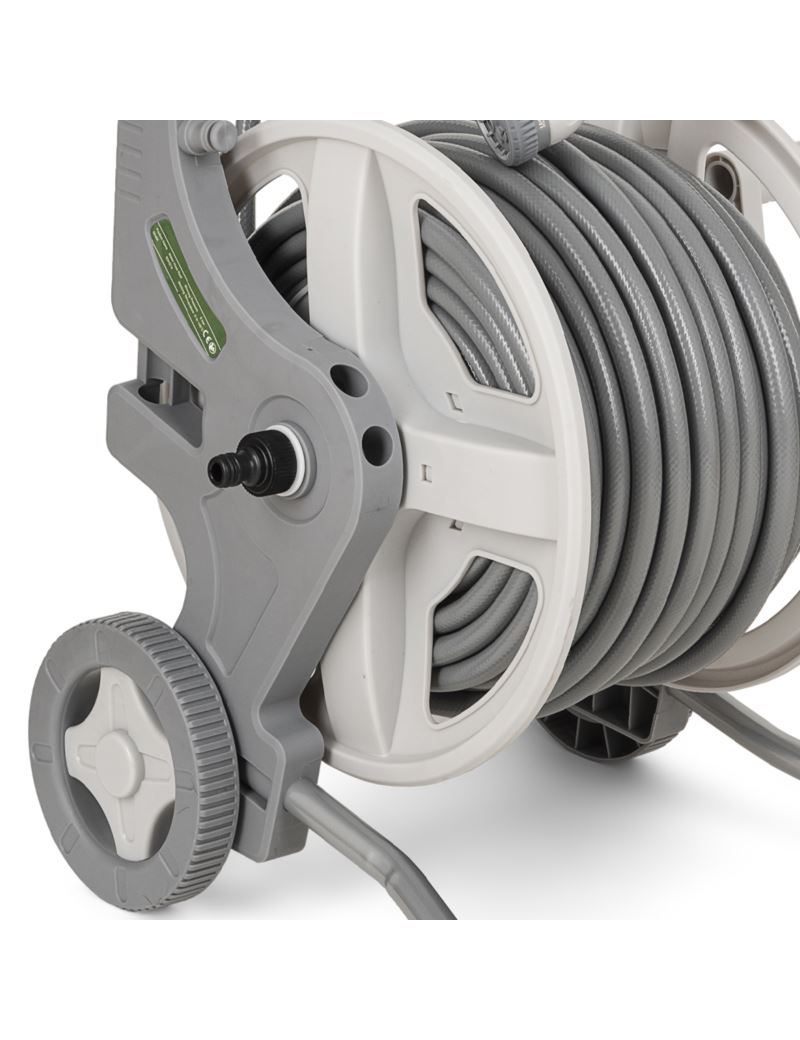 Vežimėlis + 50m Sodo žarna + Pistoletas + Purkštuvas, John Green