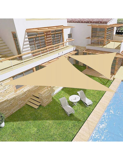 Sodo burė nuo saulės, trikampė, 3x3x3m, John Green