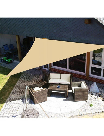 Sodo burė nuo saulės, trikampė, 3x3x3m, John Green