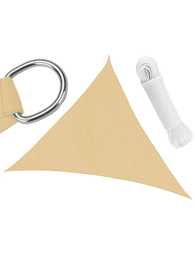 Sodo burė nuo saulės, trikampė, 3x3x3m, John Green